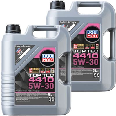 2x5l Liqui Moly Motoröl Top Tec 4410 5w-30 Passend Für Mb 226.52 Acea C3: 2x5l Liqui Moly Motoröl Top Tec 4410 5w-30 Passend Für Mb 226.52 Acea C3: