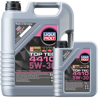 1x5l+1x1l Liqui Moly Motoröl Top Tec 4410 5w-30 Passend Für Mb 226.52 Acea C3: 1x5l+1x1l Liqui Moly Motoröl Top Tec 4410 5w-30 Passend Für Mb 226.52 Acea C3: