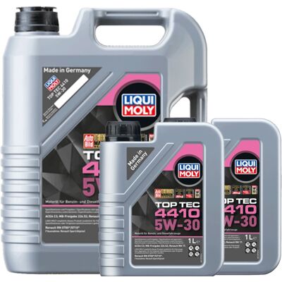 1x5l+2x1l Liqui Moly Motoröl Top Tec 4410 5w-30 Passend Für Mb 226.52 Acea C3: 21398+21397 Liqui Moly Top Tec 4410 5w30 1x5l+2x1l Liqui Moly Motoröl Top Tec 4410 5w-30 Passend Für Mb 226.52 Acea C3: 21398+21397 Liqui Moly Top Tec 4410 5w30