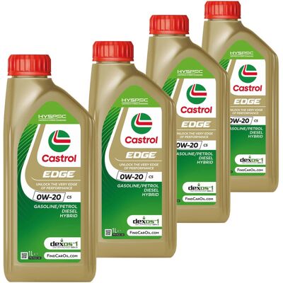 4x 1l Castrol Edge C5 0w20 Motoröl Passend Für Opel Ov 040 1547 A20 Mb 229.71: 15f6e6 4x 1l Castrol Edge C5 0w20 Motoröl Passend Für Opel Ov 040 1547 A20 Mb 229.71: 15f6e6