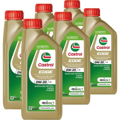 6x 1l Castrol Edge C5 0w20 Motoröl Passend Für Opel Ov 040 1547 A20 Mb 229.71: 15f6e6 6x 1l Castrol Edge C5 0w20 Motoröl Passend Für Opel Ov 040 1547 A20 Mb 229.71: 15f6e6