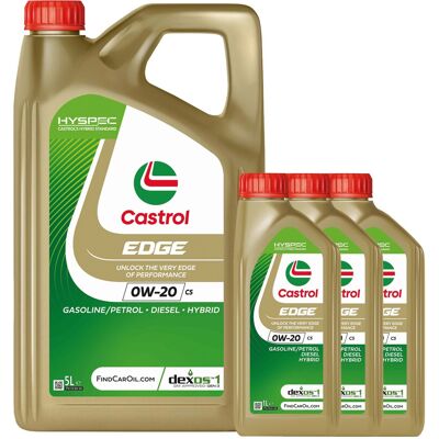 1x5l+3x1l Castrol Edge C5 0w20 Motoröl Passend Für Opel Ov040 1547 A20 Mb 229.71: 15f6eb+15f6e6 1x5l+3x1l Castrol Edge C5 0w20 Motoröl Passend Für Opel Ov040 1547 A20 Mb 229.71: 15f6eb+15f6e6