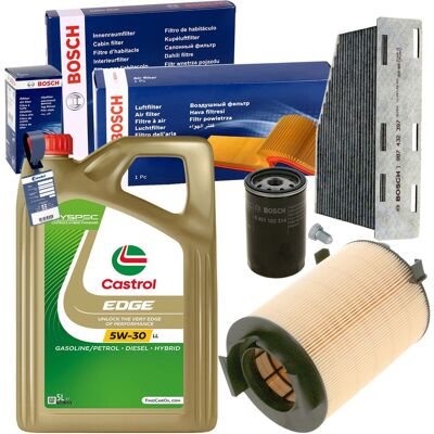 Bosch Filterset+castrol 5w30 Passend Für Audi A3 8p Vw Golf 5 6 Passat B6 Touran: Luftfilter 1a First Automotive: A62120 Amc Filter: Faf10377 Ashika: Bosch Filterset+castrol 5w30 Passend Für Audi A3 8p Vw Golf 5 6 Passat B6 Touran: Luftfilter 1a First Automotive: A62120 Amc Filter: Faf10377 Ashika: