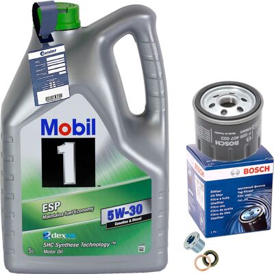 Bosch Ölfilter+mobil 1 Esp 5w30 Passend Für Nissan Note E12 Renault Modus/1.5dci: Verschlussschraube Fa1: 518471001 Fa1: 518471021 Nissan: 1112800q0a Bosch Ölfilter+mobil 1 Esp 5w30 Passend Für Nissan Note E12 Renault Modus/1.5dci: Verschlussschraube Fa1: 518471001 Fa1: 518471021 Nissan: 1112800q0a