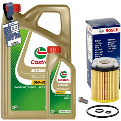 Bosch Ölfilter+castrol Edge M Passend Für Mercedes C Klasse W/s 204 C180 156ps: Verschlussschraube, Ölwanne 3rg: 83012 3rg: 83015 Aic: 51937 Aic: 5642 Bosch Ölfilter+castrol Edge M Passend Für Mercedes C Klasse W/s 204 C180 156ps: Verschlussschraube, Ölwanne 3rg: 83012 3rg: 83015 Aic: 51937 Aic: 5642