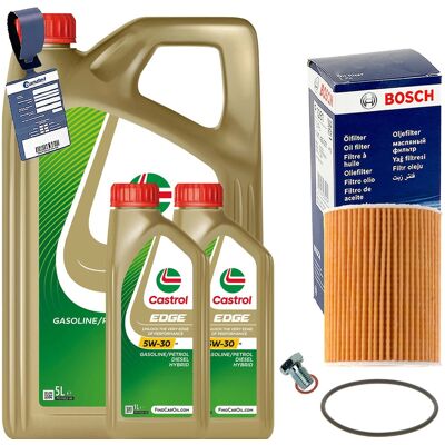 Bosch Ölfilter+castrol Edge M Passend Für Bmw 3er E46 320-330i Xi Ti Ci Alpina: Verschlussschraube, Ölwanne 3rg: 83014 Aic: 51940 Bga: Pk0900 Birth: 4 Bosch Ölfilter+castrol Edge M Passend Für Bmw 3er E46 320-330i Xi Ti Ci Alpina: Verschlussschraube, Ölwanne 3rg: 83014 Aic: 51940 Bga: Pk0900 Birth: 4