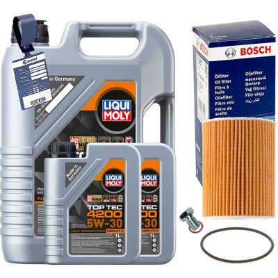 Bosch Ölfilter+liqui Top Tec 4200 Öl Passend Für Bmw 3er E46 320-330i Xi Ti Ci: Verschlussschraube, Ölwanne 3rg: 83014 Aic: 51940 Bga: Pk0900 Birth: 4 Bosch Ölfilter+liqui Top Tec 4200 Öl Passend Für Bmw 3er E46 320-330i Xi Ti Ci: Verschlussschraube, Ölwanne 3rg: 83014 Aic: 51940 Bga: Pk0900 Birth: 4