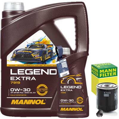 MANN-FILTER Mann Filter Ölfilter+mannol 0w30 Passend Für Ford Mandeo 5 S-max Galaxy 3: Motoröl Hyundai: 0510000471 Hyundai: 0520000640 Mitsubishi: Mz321033 Sct - MANN-FILTER Mann Filter Ölfilter+mannol 0w30 Passend Für Ford Mandeo 5 S-max Galaxy 3: Motoröl Hyundai: 0510000471 Hyundai: 0520000640 Mitsubishi: Mz321033 Sct -
