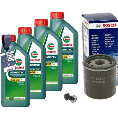 Bosch Ölfilter+castrol Magnatec A5 5w30 Passend Für Toyota Yaris P13/1.0 69+72ps: Verschlussschraube, Ölwanne 3rg: 83039 Aic: 56291 Bga: Pk6700 Birth: Bosch Ölfilter+castrol Magnatec A5 5w30 Passend Für Toyota Yaris P13/1.0 69+72ps: Verschlussschraube, Ölwanne 3rg: 83039 Aic: 56291 Bga: Pk6700 Birth: