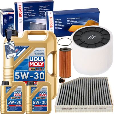 Bosch Filterset+liqui Moly 5w30 Öl Passend Für 2.7+3.0 Tdi A4 B8 A5 8t 8f Q5 8rb: Filter, Innenraumluft 1a First Automotive: C30317 1a First Automotiv Bosch Filterset+liqui Moly 5w30 Öl Passend Für 2.7+3.0 Tdi A4 B8 A5 8t 8f Q5 8rb: Filter, Innenraumluft 1a First Automotive: C30317 1a First Automotiv
