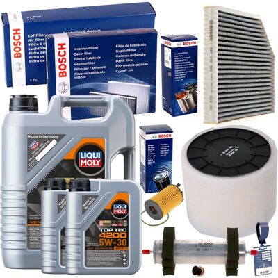 Bosch Filterset+liqui Moly 5w30 Öl Passend Für Audi A5 8t 8f A4 B8 Q5 8r/3.0 Tdi: Filter, Innenraumluft 1a First Automotive: C30317 1a First Automotiv Bosch Filterset+liqui Moly 5w30 Öl Passend Für Audi A5 8t 8f A4 B8 Q5 8r/3.0 Tdi: Filter, Innenraumluft 1a First Automotive: C30317 1a First Automotiv