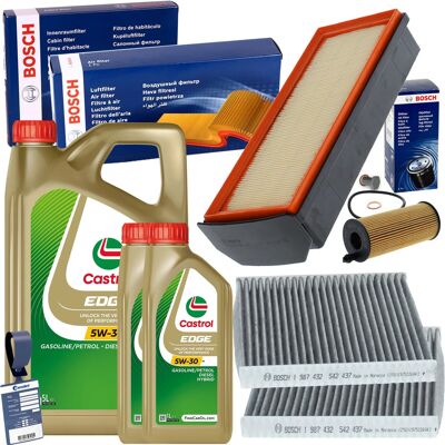 Bosch Filterset+castrol 5w30 Öl Passend Für Bmw X3 F25 X4 F26 Xdrive 30+35d: Verschlussschraube, Ölwanne 3rg: 83101 Aic: 56282 Aic: 60470 Bga: Pk0903 Bosch Filterset+castrol 5w30 Öl Passend Für Bmw X3 F25 X4 F26 Xdrive 30+35d: Verschlussschraube, Ölwanne 3rg: 83101 Aic: 56282 Aic: 60470 Bga: Pk0903
