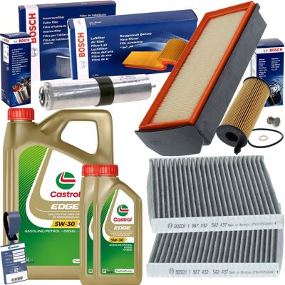 Bosch Filterset+castrol 5w30 Öl Passend Für Bmw X3 F25 X4 F26 Xdrive 30+35d: Ölfilter 1a First Automotive: E50382 Amc Filter: To148 Ashika: 10eco130 A Bosch Filterset+castrol 5w30 Öl Passend Für Bmw X3 F25 X4 F26 Xdrive 30+35d: Ölfilter 1a First Automotive: E50382 Amc Filter: To148 Ashika: 10eco130 A