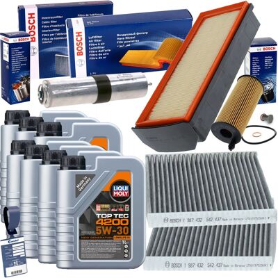 Bosch Filterset+liqui 5w30 Öl Passend Für Bmw X3 F25 X4 F26 Xdrive 30+35d: Ölfilter 1a First Automotive: E50382 Amc Filter: To148 Ashika: 10eco130 Ash Bosch Filterset+liqui 5w30 Öl Passend Für Bmw X3 F25 X4 F26 Xdrive 30+35d: Ölfilter 1a First Automotive: E50382 Amc Filter: To148 Ashika: 10eco130 Ash