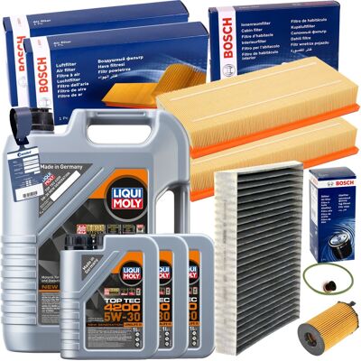 Bosch Filterset+liqui 5w30 Passend Für Vw Touareg 7p Porsche Cayenne 92a 3.0d: Luftfilter 1a First Automotive: A63268 Amc Filter: Faf10043 Amc Filter: Bosch Filterset+liqui 5w30 Passend Für Vw Touareg 7p Porsche Cayenne 92a 3.0d: Luftfilter 1a First Automotive: A63268 Amc Filter: Faf10043 Amc Filter:
