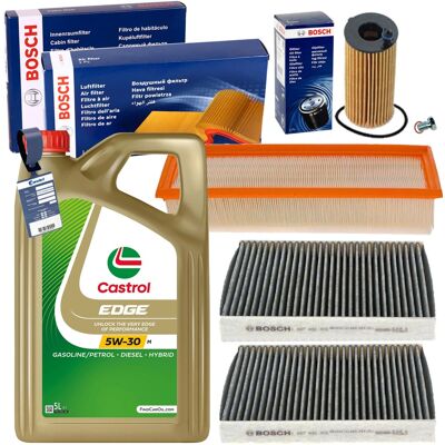 Bosch Filterset+castrol 5w30 Öl Passend Für Bmw 5er F10 F11 518d 520d 136-205 Ps: Filter, Innenraumluft 1a First Automotive: K304102 Amc Filter: Fca10 Bosch Filterset+castrol 5w30 Öl Passend Für Bmw 5er F10 F11 518d 520d 136-205 Ps: Filter, Innenraumluft 1a First Automotive: K304102 Amc Filter: Fca10