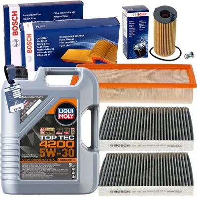 Bosch Filterset+liqui 5w30 Öl Passend Für Bmw 5er F10 F11 518d 520d 136-205 Ps: Filter, Innenraumluft 1a First Automotive: K304102 Amc Filter: Fca1021 Bosch Filterset+liqui 5w30 Öl Passend Für Bmw 5er F10 F11 518d 520d 136-205 Ps: Filter, Innenraumluft 1a First Automotive: K304102 Amc Filter: Fca1021