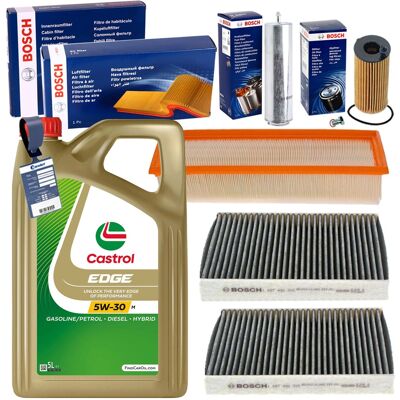Bosch Filterset+castrol 5w30 Öl Passend Für Bmw 5er F10 F11 518d 520d 136-205 Ps: Filter, Innenraumluft 1a First Automotive: K304102 Amc Filter: Fca10 Bosch Filterset+castrol 5w30 Öl Passend Für Bmw 5er F10 F11 518d 520d 136-205 Ps: Filter, Innenraumluft 1a First Automotive: K304102 Amc Filter: Fca10