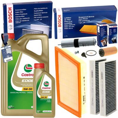 Bosch Filterset+castrol 5w30 Öl Passend Für Bmw X2 F39 X1 F48 1er F40 2er F46: Verschlussschraube, Ölwanne 3rg: 83101 Aic: 56282 Aic: 60470 Bga: Pk090 Bosch Filterset+castrol 5w30 Öl Passend Für Bmw X2 F39 X1 F48 1er F40 2er F46: Verschlussschraube, Ölwanne 3rg: 83101 Aic: 56282 Aic: 60470 Bga: Pk090