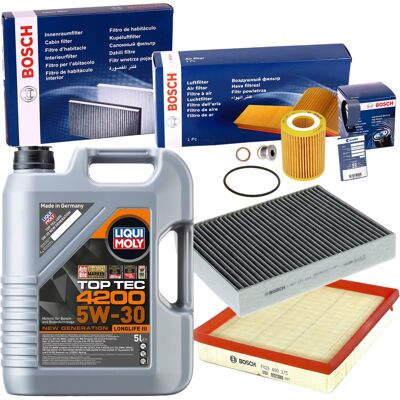 Bosch Filterset+liqui 5w30 Passend Für Bmw 1er F20 3er F30 80/1.6i 102-177 Ps: Verschlussschraube, Ölwanne 3rg: 83047 Aic: 56423 Aic: 61488 Bga: Pk140 Bosch Filterset+liqui 5w30 Passend Für Bmw 1er F20 3er F30 80/1.6i 102-177 Ps: Verschlussschraube, Ölwanne 3rg: 83047 Aic: 56423 Aic: 61488 Bga: Pk140