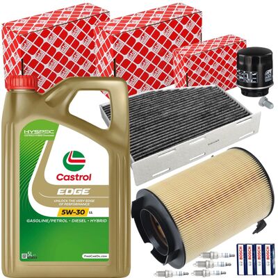 Febi Bilstein Febi Filterset+castrol 5w30 Passend Für Audi A3 8p Vw Golf 6 Passat B6 Touran: Verschlussschraube, Ölwanne 3rg: 83021 Aic: 51791 Aic: 60209 Aic: 77789 Febi Bilstein Febi Filterset+castrol 5w30 Passend Für Audi A3 8p Vw Golf 6 Passat B6 Touran: Verschlussschraube, Ölwanne 3rg: 83021 Aic: 51791 Aic: 60209 Aic: 77789
