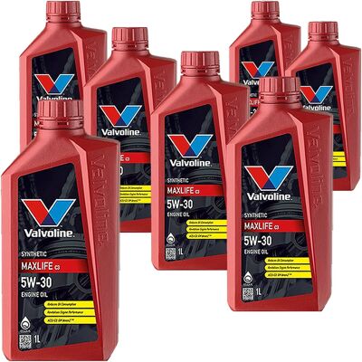 7x1l Valvoline Maxlife C3 5w30 Motoröl Passend Für Bmw Ll04 Mb 229.51/.31 Vw 502: Herstellernummer: 872369 7x1l Valvoline Maxlife C3 5w30 Motoröl Passend Für Bmw Ll04 Mb 229.51/.31 Vw 502: Herstellernummer: 872369