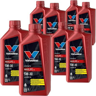 8x1l Valvoline Maxlife C3 5w30 Motoröl Passend Für Bmw Ll04 Mb 229.51/.31 Vw 502: Herstellernummer: 872369 8x1l Valvoline Maxlife C3 5w30 Motoröl Passend Für Bmw Ll04 Mb 229.51/.31 Vw 502: Herstellernummer: 872369