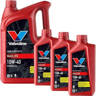 1x5l+3x1l Valvoline Maxlife 10w-40 Motoröl Passend Für Mb 229.3 Vw 502.00/505.00: Herstellernummer: 872297 + 872295 1x5l+3x1l Valvoline Maxlife 10w-40 Motoröl Passend Für Mb 229.3 Vw 502.00/505.00: Herstellernummer: 872297 + 872295