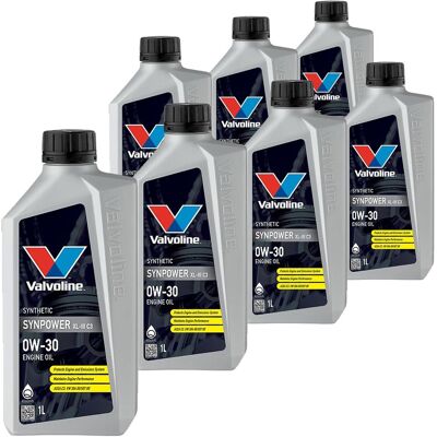 7x1l Valvoline Synpower™ Xl-iii C3 0w-30 Motoröl Passend Für Bmw Ll-04 Mb 229.52: Herstellernummer: 882243 7x1l Valvoline Synpower™ Xl-iii C3 0w-30 Motoröl Passend Für Bmw Ll-04 Mb 229.52: Herstellernummer: 882243