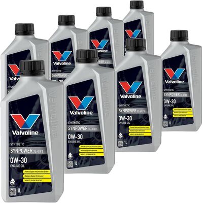 8x1l Valvoline Synpower™ Xl-iii C3 0w-30 Motoröl Passend Für Bmw Ll-04 Mb 229.52: Herstellernummer: 882243 8x1l Valvoline Synpower™ Xl-iii C3 0w-30 Motoröl Passend Für Bmw Ll-04 Mb 229.52: Herstellernummer: 882243