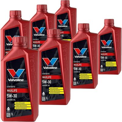 7x1l Valvoline Maxlife 5w-30 Motoröl Passend Für Mb 229.3 Vw 502.00/505.00 A3/b3: Herstellernummer: 872371 7x1l Valvoline Maxlife 5w-30 Motoröl Passend Für Mb 229.3 Vw 502.00/505.00 A3/b3: Herstellernummer: 872371