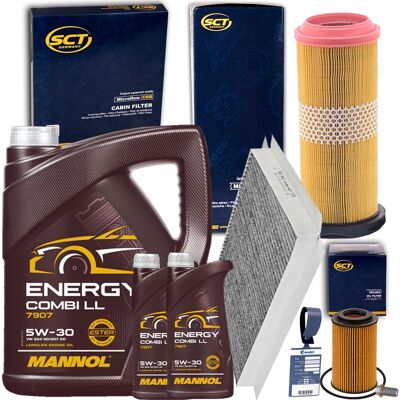 SCT - MANNOL Sct Inspektionspaket+mannol 5w30 Öl Passend Für Mercedes W/s203 Cl203 Clk 209: Motoröl Bmw: 83210398507 Bmw: 83210398511 Bmw: 83212365933 Bmw: 8321236 SCT - MANNOL Sct Inspektionspaket+mannol 5w30 Öl Passend Für Mercedes W/s203 Cl203 Clk 209: Motoröl Bmw: 83210398507 Bmw: 83210398511 Bmw: 83212365933 Bmw: 8321236