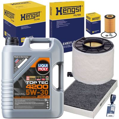 Hengst-Filter Hengst Filterset+liqui 5w30 Öl Passend Für Tdi Audi A4 B9 A5 F53 Q5 Fy: Verschlussschraube, Ölwanne 3rg: 83021 Aic: 51791 Aic: 60209 Aic: 77789 Audi: Hengst-Filter Hengst Filterset+liqui 5w30 Öl Passend Für Tdi Audi A4 B9 A5 F53 Q5 Fy: Verschlussschraube, Ölwanne 3rg: 83021 Aic: 51791 Aic: 60209 Aic: 77789 Audi: