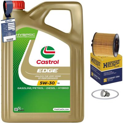 Hengst Ölfilter+5l Castrol 5w30 Öl Passend Für Golf V Polo Passat Tiguan Audi A3: Ölfilter 1a First Automotive: E50248 3rg: 98700 3rg: 98707 Amc Filte Hengst Ölfilter+5l Castrol 5w30 Öl Passend Für Golf V Polo Passat Tiguan Audi A3: Ölfilter 1a First Automotive: E50248 3rg: 98700 3rg: 98707 Amc Filte