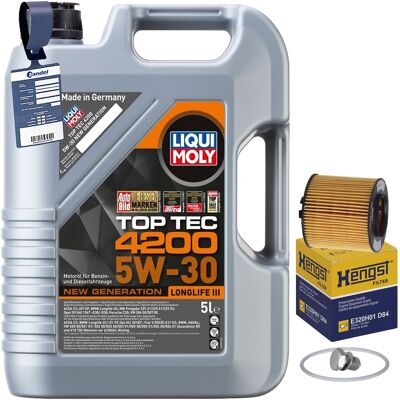 Hengst Ölfilter+5l Liqui Moly 5w30 Öl Passend Für Golf V Polo Passat Tiguan Audi: Ölfilter 1a First Automotive: E50248 3rg: 98700 3rg: 98707 Amc Filte Hengst Ölfilter+5l Liqui Moly 5w30 Öl Passend Für Golf V Polo Passat Tiguan Audi: Ölfilter 1a First Automotive: E50248 3rg: 98700 3rg: 98707 Amc Filte