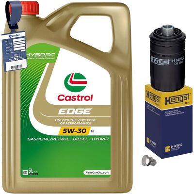 HENGST FILTER Hengst Ölfilter+5l Castrol 5w30 Öl Passend Für Vw Passat C3 Golf 5 Audi A3 8p A5: Ölfilter 1a First Automotive: L40630 Amc Filter: Fof10205 Ap Xenergy HENGST FILTER Hengst Ölfilter+5l Castrol 5w30 Öl Passend Für Vw Passat C3 Golf 5 Audi A3 8p A5: Ölfilter 1a First Automotive: L40630 Amc Filter: Fof10205 Ap Xenergy