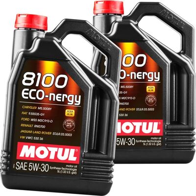 2x5 L Motul 8100 Eco-nergy 5w30 Passend Für Ford Wss-m2c913-d Acea A5/b5 Api Sp: Motoröl Febi Bilstein: 101150 Febi Bilstein: 101151 Febi Bilstein: 10 2x5 L Motul 8100 Eco-nergy 5w30 Passend Für Ford Wss-m2c913-d Acea A5/b5 Api Sp: Motoröl Febi Bilstein: 101150 Febi Bilstein: 101151 Febi Bilstein: 10