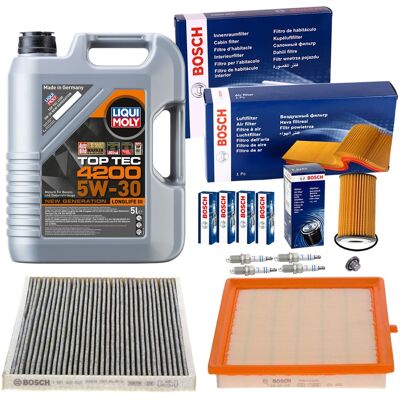 Bosch Filterset+liqui Moly 5w30 Öl Passend Für Opel Adam 1.2+1.4 / 69 87 101 Ps: Ölfilter 1a First Automotive: E50348 Amc Filter: Do708 Ashika: 10eco0 Bosch Filterset+liqui Moly 5w30 Öl Passend Für Opel Adam 1.2+1.4 / 69 87 101 Ps: Ölfilter 1a First Automotive: E50348 Amc Filter: Do708 Ashika: 10eco0