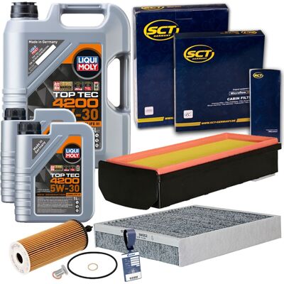 SCT - MANNOL Sct Filterset+ Liqui Moly 5w30 Öl Passend Für Bmw 3er F30 80 34 31 4er F33 83 36: Luftfilter 1a First Automotive: A63646 Amc Filter: Faf10531 Ashika: SCT - MANNOL Sct Filterset+ Liqui Moly 5w30 Öl Passend Für Bmw 3er F30 80 34 31 4er F33 83 36: Luftfilter 1a First Automotive: A63646 Amc Filter: Faf10531 Ashika: