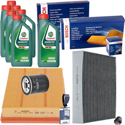 Bosch Filterset 5-tlg+castrol 0w30 Passend Für Ford S-max Wa6 Galaxy 3 Mondeo 5: Verschlussschraube, Ölwanne 3rg: 84216 Aic: 74193 Automega: 274747210 Bosch Filterset 5-tlg+castrol 0w30 Passend Für Ford S-max Wa6 Galaxy 3 Mondeo 5: Verschlussschraube, Ölwanne 3rg: 84216 Aic: 74193 Automega: 274747210