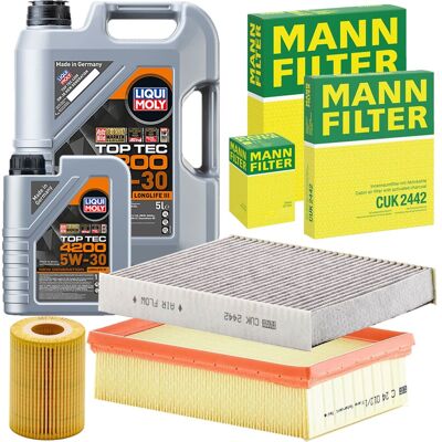 MANN-FILTER Mann Inspektionspaket+liqui Moly 5w30 Passend Für Opel Mokka J13 Chevrolet Trax: Luftfilter 1a First Automotive: A63628 Amc Filter: Da735 Ap Xenergy: MANN-FILTER Mann Inspektionspaket+liqui Moly 5w30 Passend Für Opel Mokka J13 Chevrolet Trax: Luftfilter 1a First Automotive: A63628 Amc Filter: Da735 Ap Xenergy: