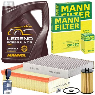 MANN-FILTER Mann Inspektionspaket+mobil 1 Esp 0w20 Passend Für Opel Mokka 1.6cdti 110+136 Ps: Ölfilter 1a First Automotive: E50281 Amc Filter: Do708 Automega: 180 MANN-FILTER Mann Inspektionspaket+mobil 1 Esp 0w20 Passend Für Opel Mokka 1.6cdti 110+136 Ps: Ölfilter 1a First Automotive: E50281 Amc Filter: Do708 Automega: 180