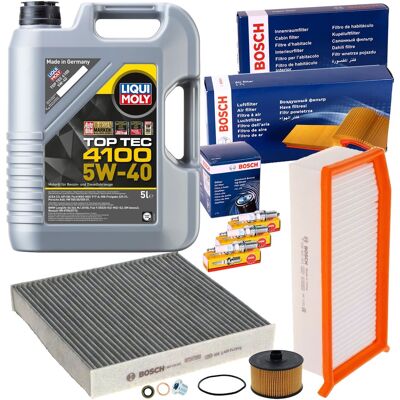 Bosch Filterpaket+5w40 Passend Für 0.9+1.2tce Renault Clio 4 Captur 1 Duster Hm: Verschlussschraube, Ölwanne 3rg: 83016 3rg: 83018 3rg: 83018ld Aic: 5 Bosch Filterpaket+5w40 Passend Für 0.9+1.2tce Renault Clio 4 Captur 1 Duster Hm: Verschlussschraube, Ölwanne 3rg: 83016 3rg: 83018 3rg: 83018ld Aic: 5