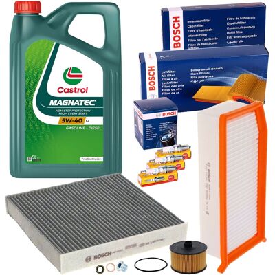 Bosch Filterpaket+5w40 Passend Für 0.9+1.2tce Renault Clio 4 Captur 1 Duster Hm: Verschlussschraube, Ölwanne 3rg: 83016 3rg: 83018 3rg: 83018ld Aic: 5 Bosch Filterpaket+5w40 Passend Für 0.9+1.2tce Renault Clio 4 Captur 1 Duster Hm: Verschlussschraube, Ölwanne 3rg: 83016 3rg: 83018 3rg: 83018ld Aic: 5