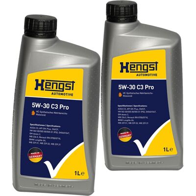 HENGST FILTER 2x1l Hengst 5w30 C3 Motoröl Passend Für Bmw Ll-04 Vw 502.00 Mb 229.52 Ov0401547: Artikelnummer: 701800000 Ean Nummer: 4030776055306 HENGST FILTER 2x1l Hengst 5w30 C3 Motoröl Passend Für Bmw Ll-04 Vw 502.00 Mb 229.52 Ov0401547: Artikelnummer: 701800000 Ean Nummer: 4030776055306