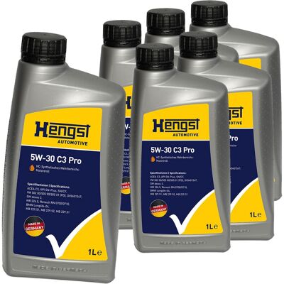 HENGST FILTER 6x1l Hengst 5w30 C3 Motoröl Passend Für Bmw Ll-04 Vw 502.00 Mb 229.52 Ov0401547: Artikelnummer: 701800000 Ean Nummer: 4030776055306 HENGST FILTER 6x1l Hengst 5w30 C3 Motoröl Passend Für Bmw Ll-04 Vw 502.00 Mb 229.52 Ov0401547: Artikelnummer: 701800000 Ean Nummer: 4030776055306