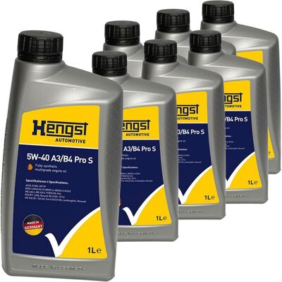 HENGST FILTER 7 X 1l Hengst 5w40 A3/b4 Motoröl Passend Für Mb 229.5 Vw 502.00 Rn 0710 Api Sn: Artikelnummer: 710800000 Ean Nummer: 4030776055399 HENGST FILTER 7 X 1l Hengst 5w40 A3/b4 Motoröl Passend Für Mb 229.5 Vw 502.00 Rn 0710 Api Sn: Artikelnummer: 710800000 Ean Nummer: 4030776055399