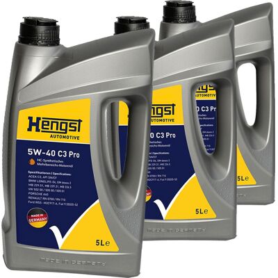 HENGST FILTER 3x5l Hengst 5w40 C3 Pro Motoröl Passend Für Vw 502.00 Mb 229.51 Rn 0710 Api Sn: Artikelnummer: 717800000 Ean: 4030776055467 HENGST FILTER 3x5l Hengst 5w40 C3 Pro Motoröl Passend Für Vw 502.00 Mb 229.51 Rn 0710 Api Sn: Artikelnummer: 717800000 Ean: 4030776055467