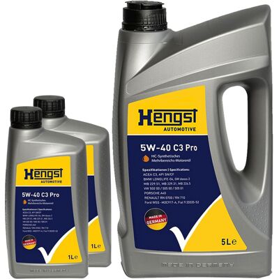 HENGST FILTER 1x5+2x1l Hengst 5w40 C3 Pro Motoröl Passend Für Vw 502.00 Mb 229.51 Rn 0710: Artikelnummer: 717800000 Ean: 4030776055467 Artikelnummer: 716800000 Ean HENGST FILTER 1x5+2x1l Hengst 5w40 C3 Pro Motoröl Passend Für Vw 502.00 Mb 229.51 Rn 0710: Artikelnummer: 717800000 Ean: 4030776055467 Artikelnummer: 716800000 Ean