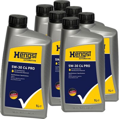HENGST FILTER 7x1l Hengst 5w30 C4 Pro Motoröl Passend Für Rn 0720 Mb226.51 229.51 229.31: 5w-30 C4 Pro Artikelnummer: 2068800000 Ean Nummer: 4030776092998 HENGST FILTER 7x1l Hengst 5w30 C4 Pro Motoröl Passend Für Rn 0720 Mb226.51 229.51 229.31: 5w-30 C4 Pro Artikelnummer: 2068800000 Ean Nummer: 4030776092998